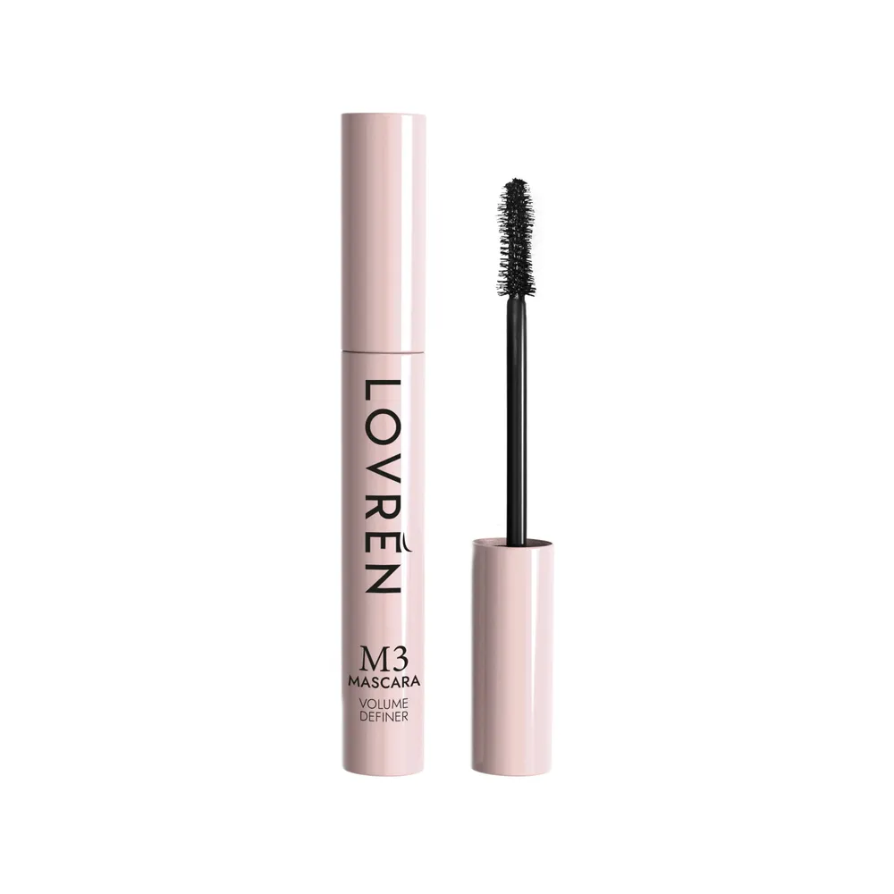 Lovrén nieobciążający tusz do rzęs z pantenolem efekt precyzyjnej objętości bez rozmazywania Mascara M3 Volume Definer, 10 ml