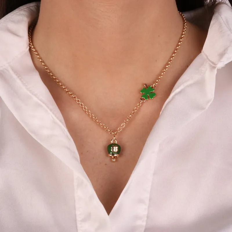 naszyjnik z amuletem z kolekcji AMO CAPRI