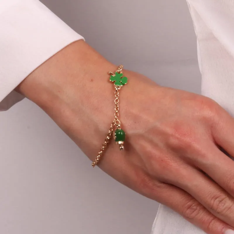 bransoletka z amuletem z kolekcji AMO CAPRI
