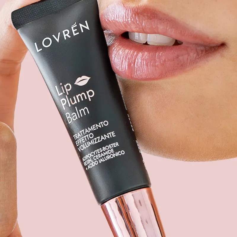 Lovrén odżywczy i ujędrniający balsam do ust z ceramidami i kwasem hialuronowym Lip Plum Balm, 10 ml