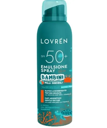Lovrén Solaire krem przeciwsłoneczny do wrazliwej skóry dzieci SPF50, 150 ml
