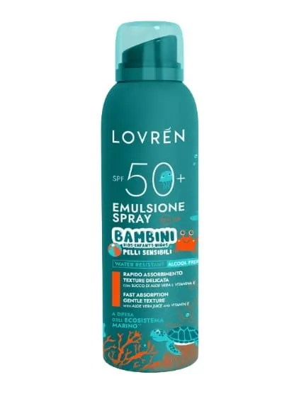 Lovrén Solaire krem przeciwsłoneczny do wrazliwej skóry dzieci SPF50, 150 ml