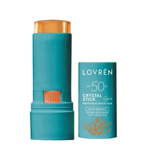 Lovrén Solaire krem przeciwsłoneczny w sztyfcie z witaminą E, masłem shea SPF50, 4,5 g