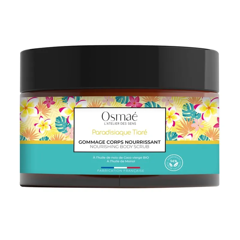 Odżywczy peeling do ciała z olejem kokosowym i olejkiem monoi o zapachu kwiatów TIARE