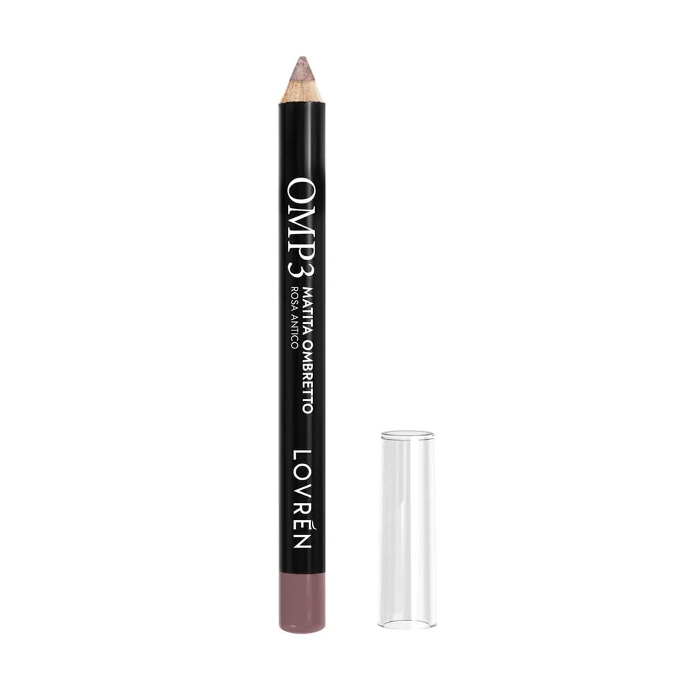Lovrén cień do powiek w kredce wysoki pigment z oryzanolem OMP3 Rosa Antico, 3 gr