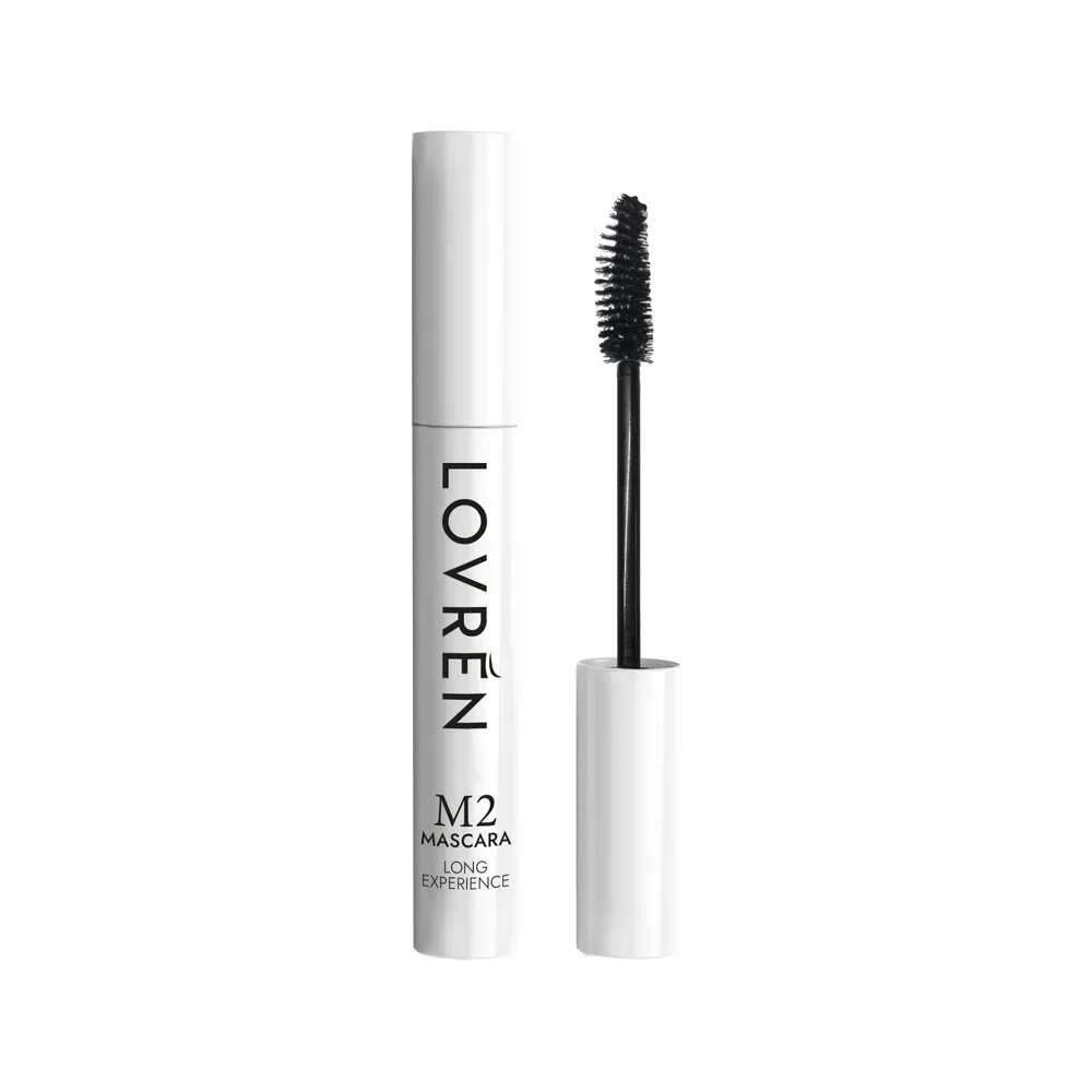 Lovrén nawilżający i wzmacniający tusz do rzęs z pantenolem i woskiem ryżowym efekt wydłużenia i podkręcenia Mascara M2 Long Expirience, 10 ml