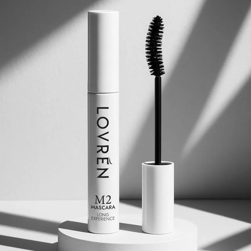 Lovrén nawilżający i wzmacniający tusz do rzęs z pantenolem i woskiem ryżowym efekt wydłużenia i podkręcenia Mascara M2 Long Expirience, 10 ml