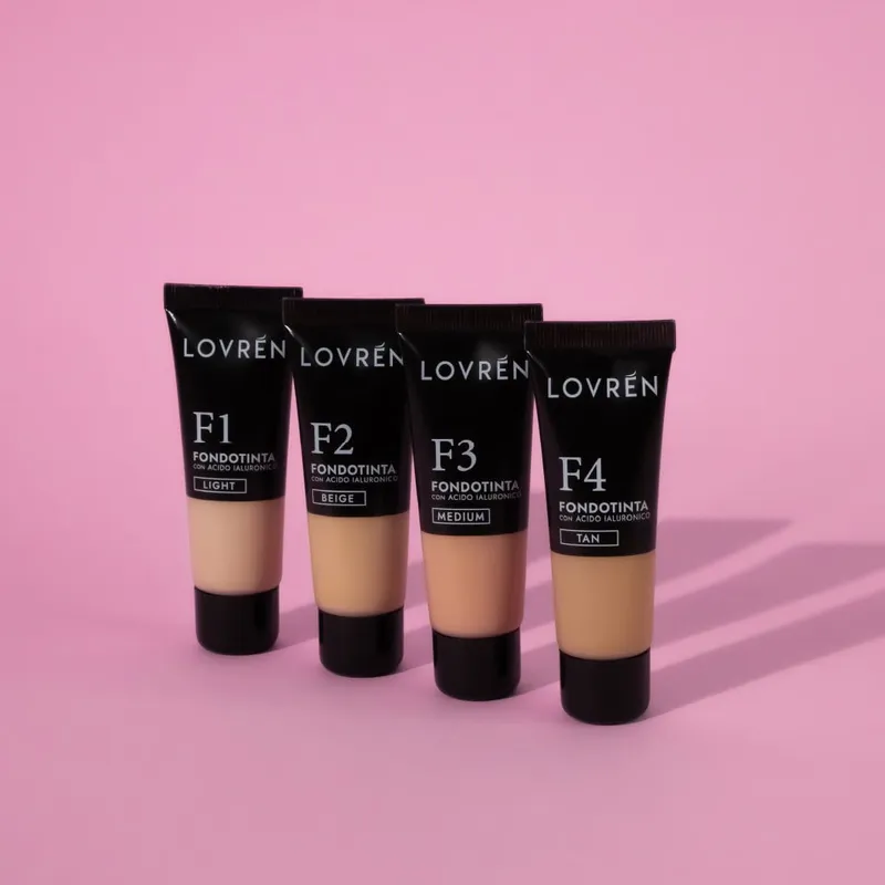Lovrén podkład w kremie z kwasem hialuronowym i olejem migdałowym F1 Foundation jasny beż, 25 ml
