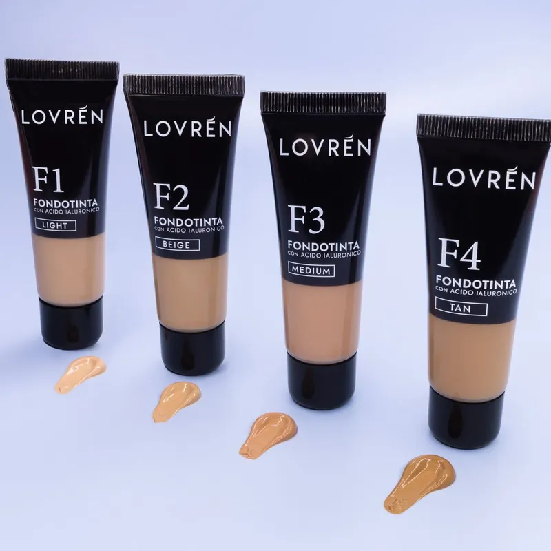 Lovrén podkład w kremie z kwasem hialuronowym i olejem migdałowym F2 Foundation beż, 25 ml