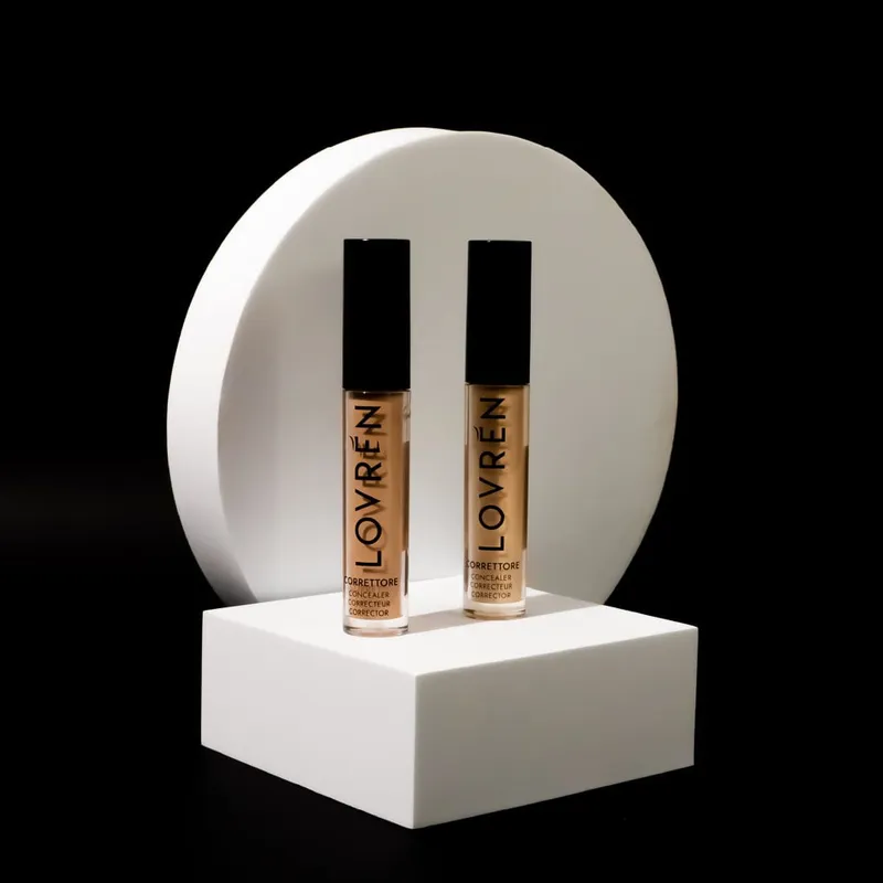 Lovrén korektor w płynie z antyoksydacyjnym ekstraktem z żurawiny CR2 Corection ciemny beż, 4,5 ml