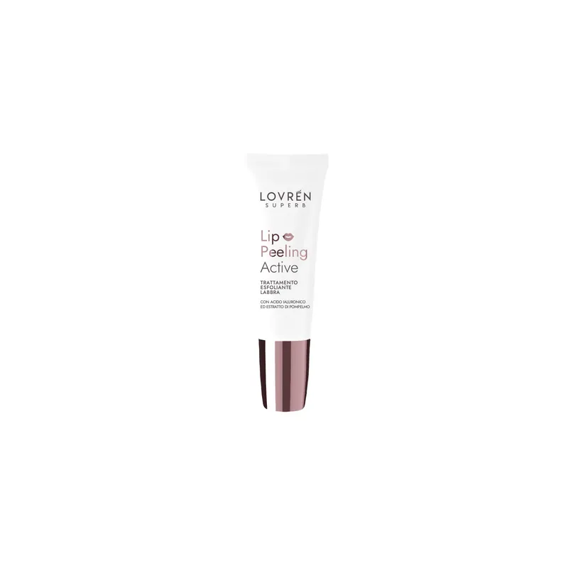 Lovrén aktywny peeling do ust z kwasem hialuronowym i ekstraktem z grejfruta Lip Peeling Active, 10 ml