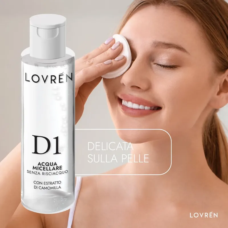 Lovrén D1 woda micelarna z ekstraktem z rumianku i kwasem mlekowym,100 ml