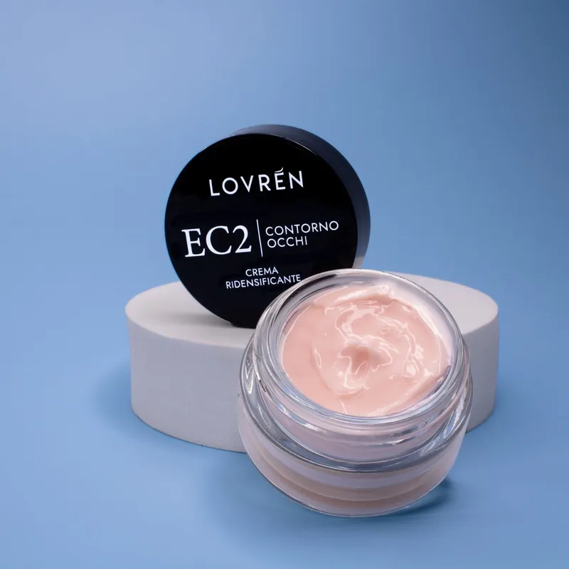 Lovrén odżywczy krem pielęgnacyjny pod oczy z hydrolizowanymi proteinami ryżu,kofeiną i alantoiną EC2, 15 ml