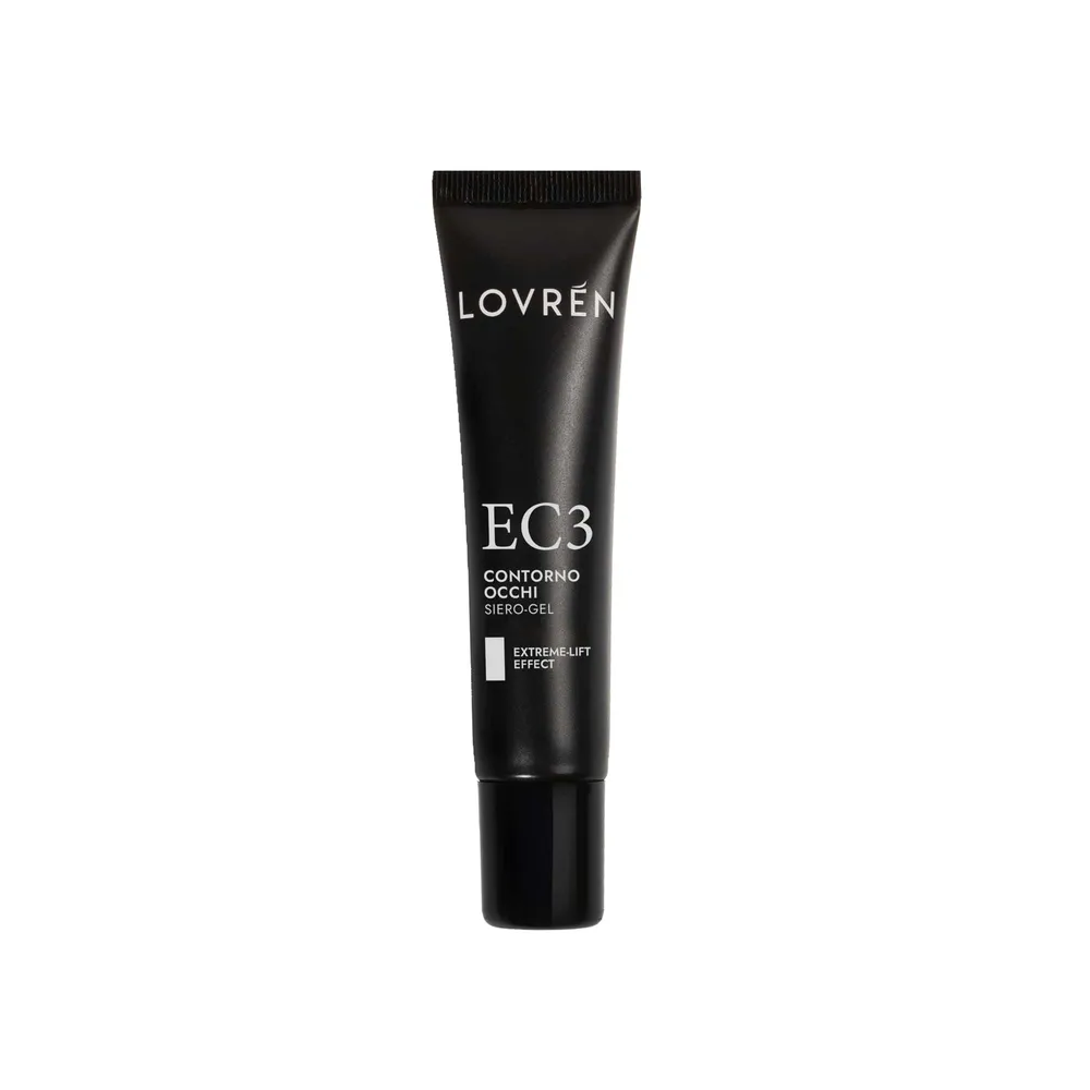 Lovrén regenerujące serum do wrażliwych okolic oczu z peptydami, ekstarktem z oczaru wirginijskiego i wąkroty azjatyckiej EC3, 15 ml