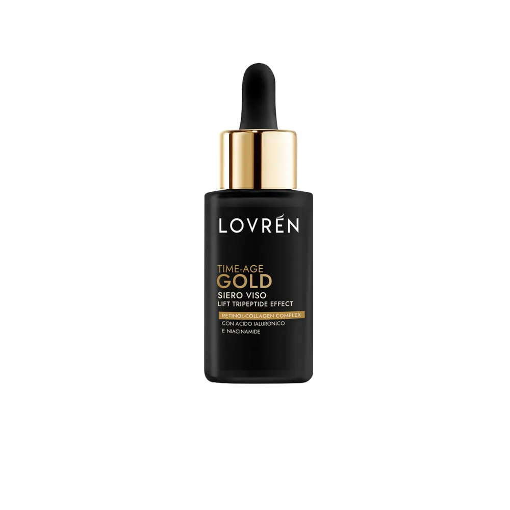Lovrén innowacyjne serum o działaniu przeciwstarzeniowym z  tripeptydem- 28, niacynamidami i vit C, 30 ml