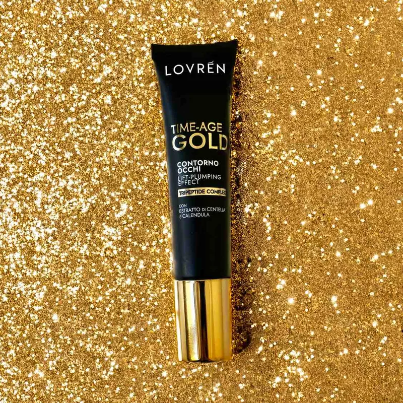 Lovrén serum liftingujące pod oczy z peptydami, extraktem z nagietka lekarskiego i wąkroty azjatyckiej, 15 ml