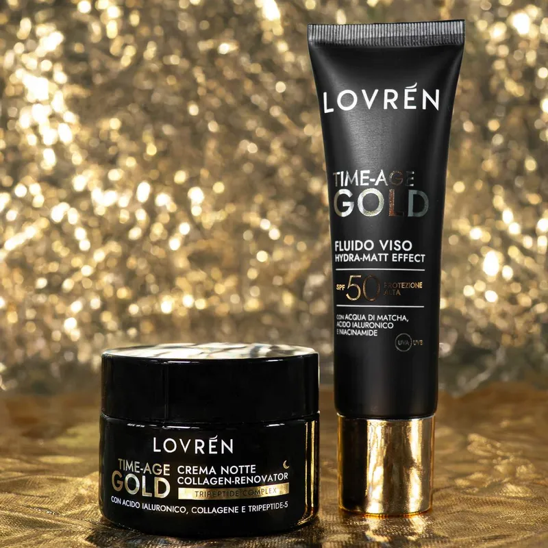 Lovrén fluid z ochroną SPF50 z kwasem hialuronowym, bio-retinolem i niacynamidami, 30 ml