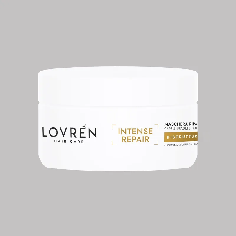 Lovrén maska naprawcza z keratyną roślinną i olejem macadamia INTENSE REPAIR, 250 ML