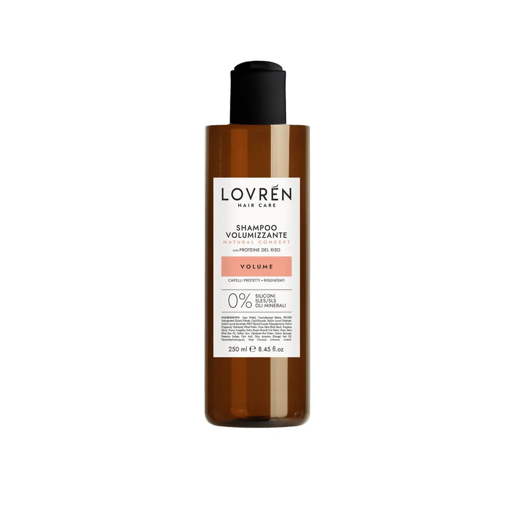 Lovrén proteinowo-peptydowy szampon zwiększający objętość i gęstość włosów, 250 ML