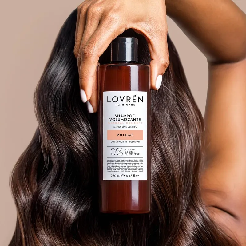 Lovrén proteinowo-peptydowy szampon zwiększający objętość i gęstość włosów, 250 ML
