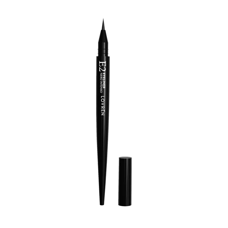 Lovrén eyeliner 24h wodoodporny E2 czarny, 0,7 ml