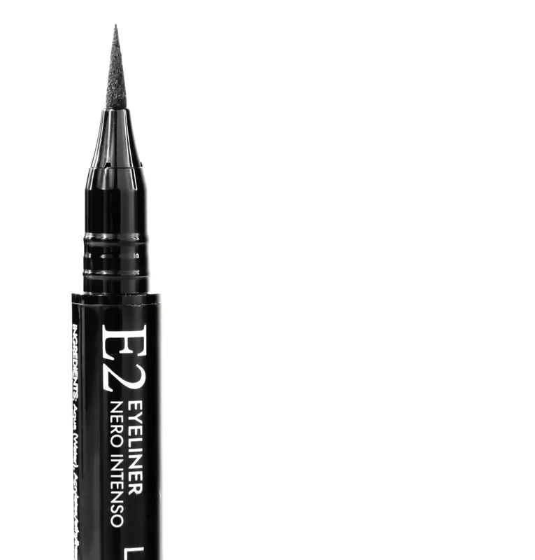 Lovrén eyeliner 24h wodoodporny E2 czarny, 0,7 ml