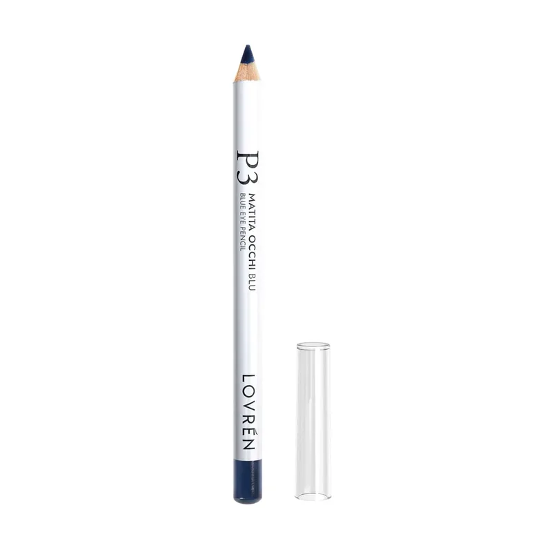 Lovrén kredka do oczu z naturalnymi woskami, P3 niebieska, 1,1 g