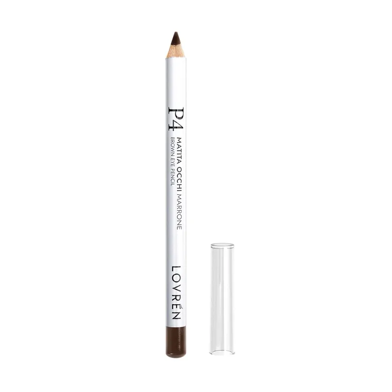 Lovrén kredka do oczu z naturalnymi woskami, P4 brązowa, 1,1 g