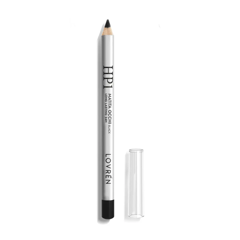 Lovrén odżywcza kredka do oczu z olejem jojoba i oryzanolem, HP1 Black, 1,1 g