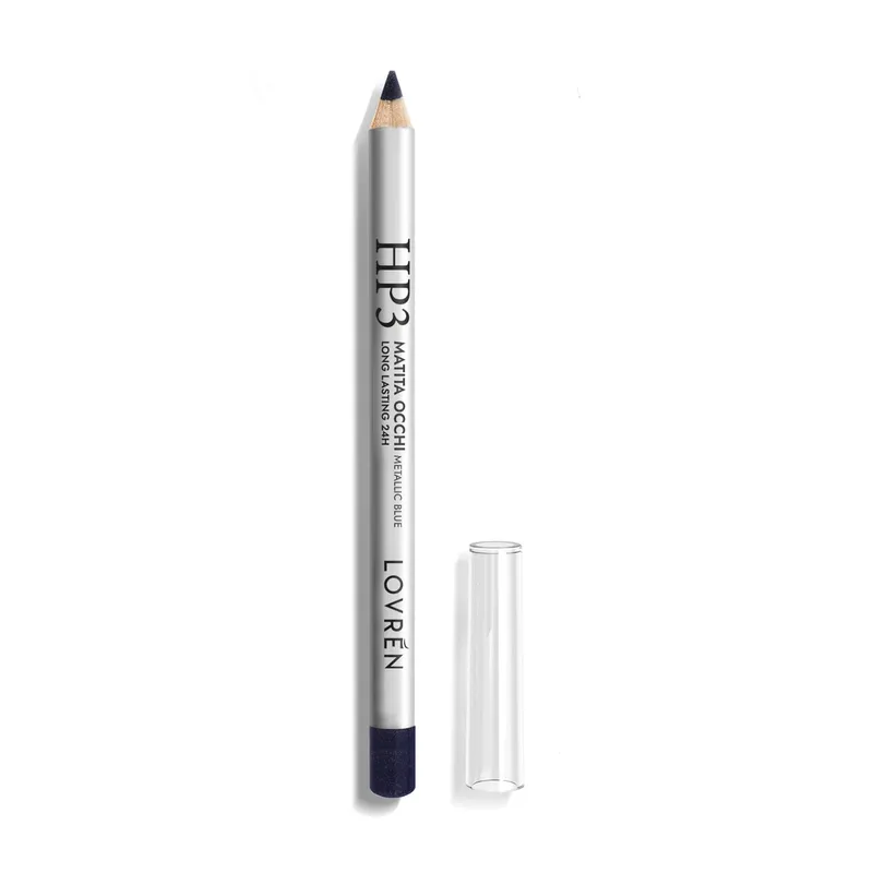 Lovrén odżywcza kredka do oczu z olejem jojoba i oryzanolem, HP3 Metallic Blue, 1,1 g