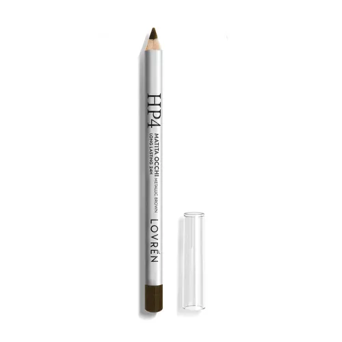 Lovrén odżywcza kredka do oczu z olejem jojoba i oryzanolem, HP4 Metallic Brown, 1,1 g