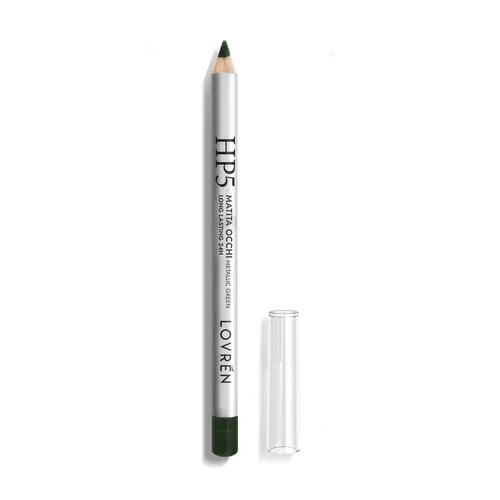 Lovrén odżywcza kredka do oczu z olejem jojoba i oryzanolem, HP5 Metallic Green, 1,1 g