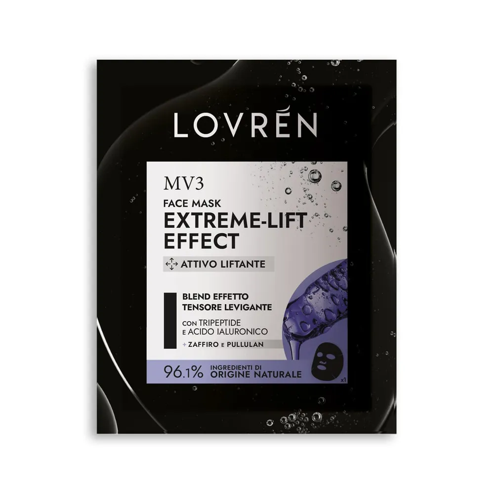 Lovrén Maska do twarzy z tripeptydami, wit E i kwasem hialuronowym, ekstremalny lifting i ujędrnienie, 15 gr
