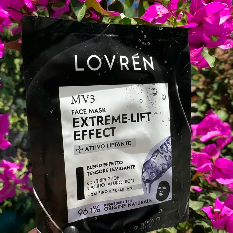 Lovrén Maska do twarzy z tripeptydami, wit E i kwasem hialuronowym, ekstremalny lifting i ujędrnienie, 15 gr