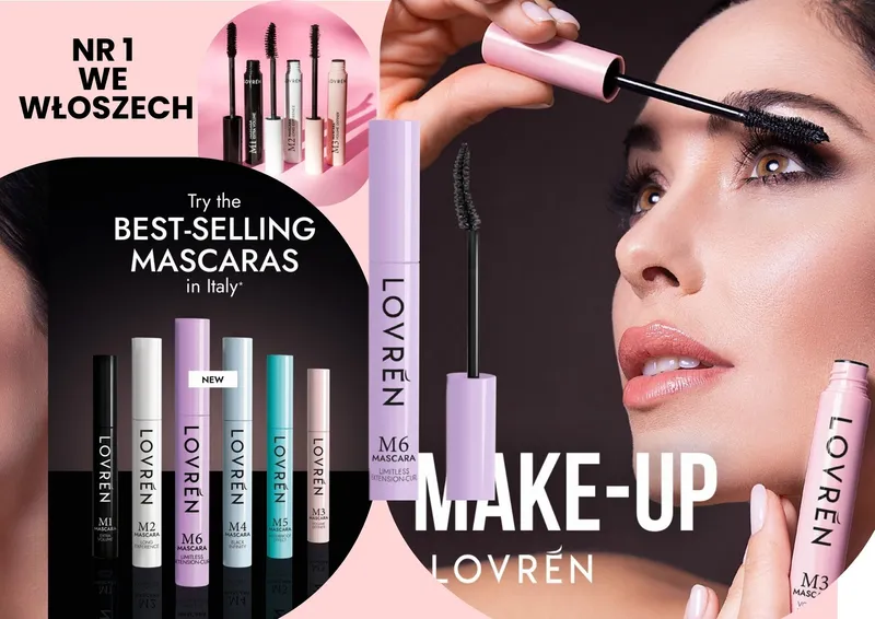 Lovrén Make-up — najlepiej sprzedające się tusze we Włoszech